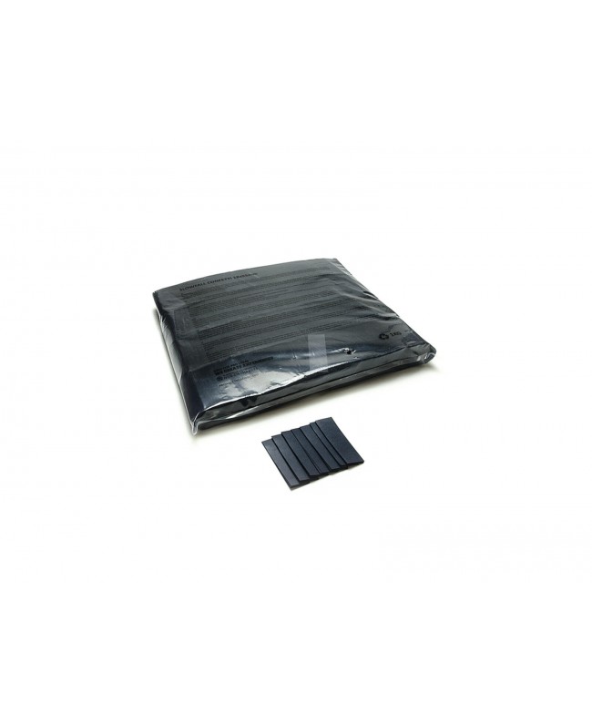 Tcm Fx Slowfall Konfetti rechteckig 55x18mm, schwarz, 1kg Konfetti-Shooter