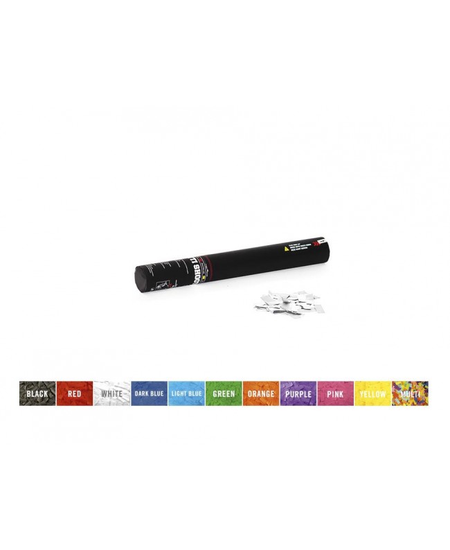 Tcm Fx Konfetti-Shooter 50cm, weiß/silber Konfetti-Shooter