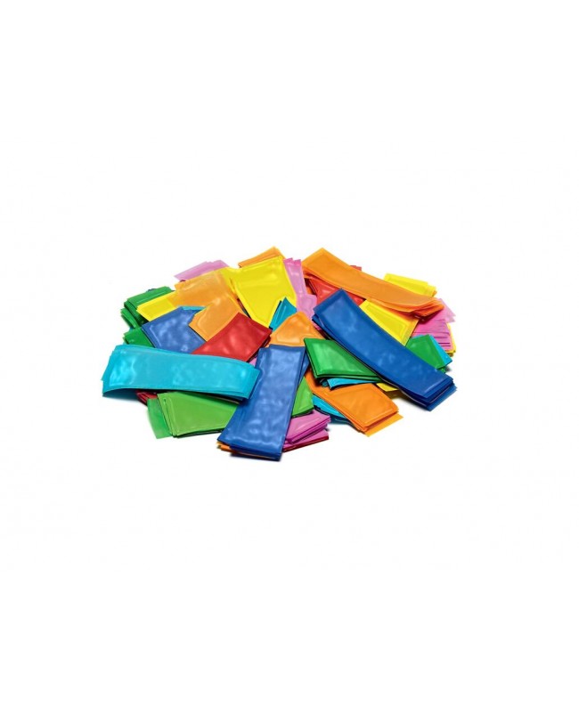 Tcm Fx Metallic Confetti rectangular 55x18mm, multicolor, 1kg Confetti Shooter