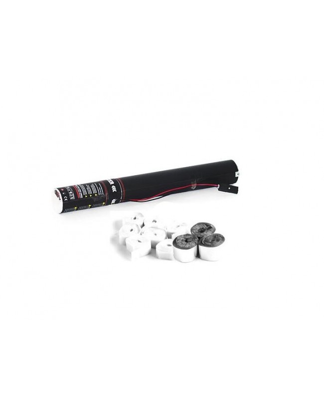 Tcm Fx Cannone elettrico 50 cm, bianco/argento Sparacoriandoli