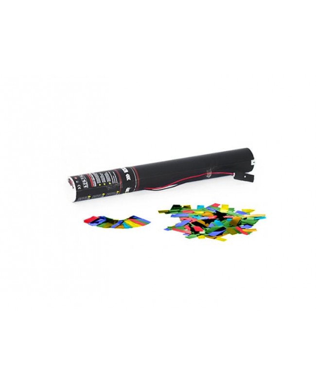 Tcm Fx Electric Confetti Cannon 50cm, multicolor metallic Confetti Shooter