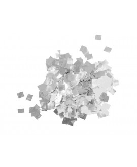 Tcm Fx Gocce di coriandoli metallici 6x6mm, argento, 1kg Sparacoriandoli