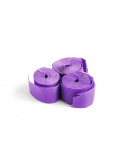 Tcm Fx Slowfall Streamers 10mx1.5cm, purple, 32x Confetti Shooter