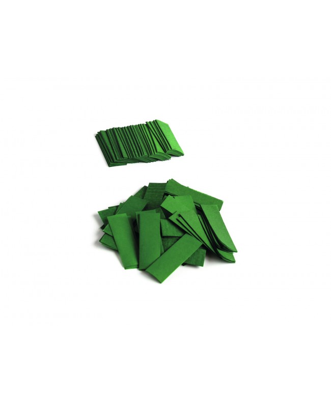 Tcm Fx Coriandoli Slowfall rettangolari 55x18 mm, verde scuro, 1 kg Sparacoriandoli