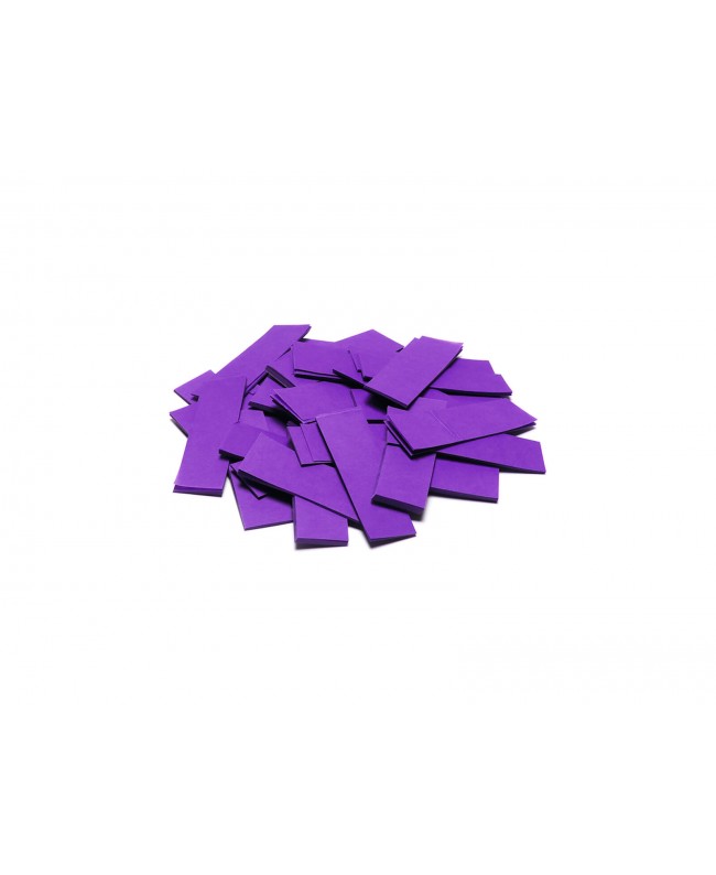 Tcm Fx Slowfall Confetti rectangular 55x18mm, purple, 1kg Confetti Shooter