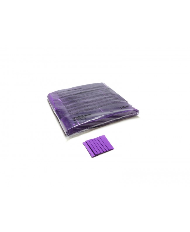 Tcm Fx Slowfall Konfetti rechteckig 55x18mm, lila, 1kg Konfetti-Shooter