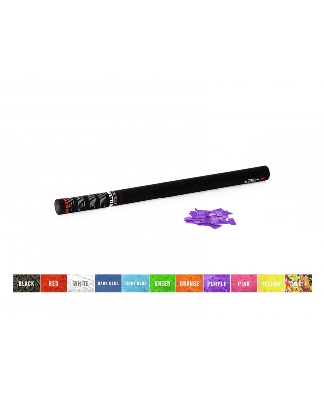 Tcm Fx Konfetti-Shooter 80cm, lila Konfetti-Shooter