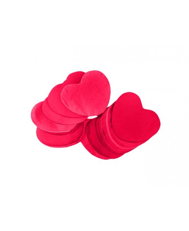 Tcm Fx Slowfall Confetti Hearts 55x55mm, red, 1kg Confetti Shooter