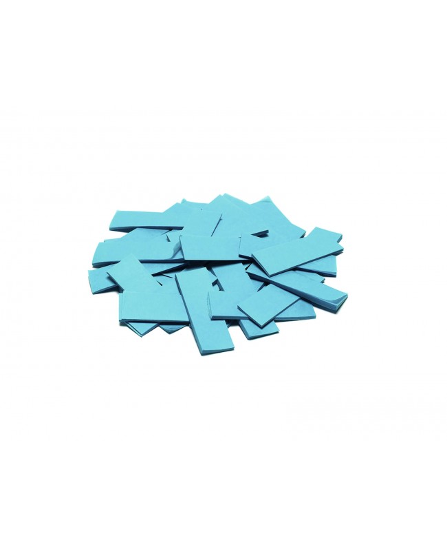 Tcm Fx Slowfall Konfetti rechteckig 55x18mm, hellblau, 1kg Konfetti-Shooter