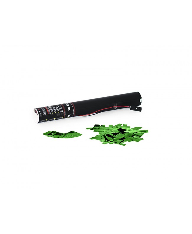 Tcm Fx Cannone elettrico per coriandoli 50 cm, verde metallizzato Sparacoriandoli