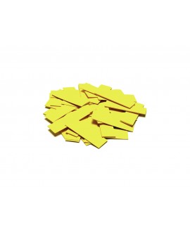 Tcm Fx Coriandoli a caduta lenta rettangolari 55x18mm, giallo, 1kg Sparacoriandoli