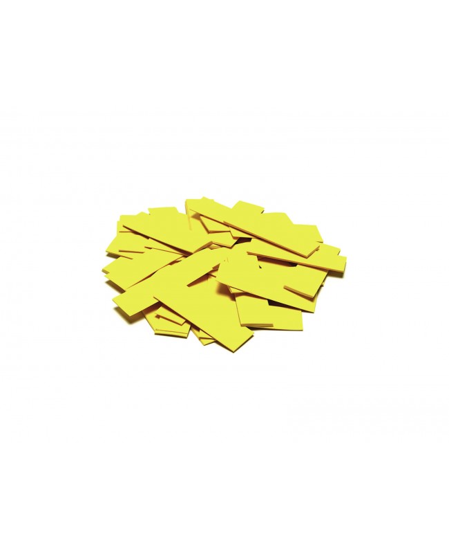 Tcm Fx Slowfall Confetti rectangular 55x18mm, yellow, 1kg Confetti Shooter