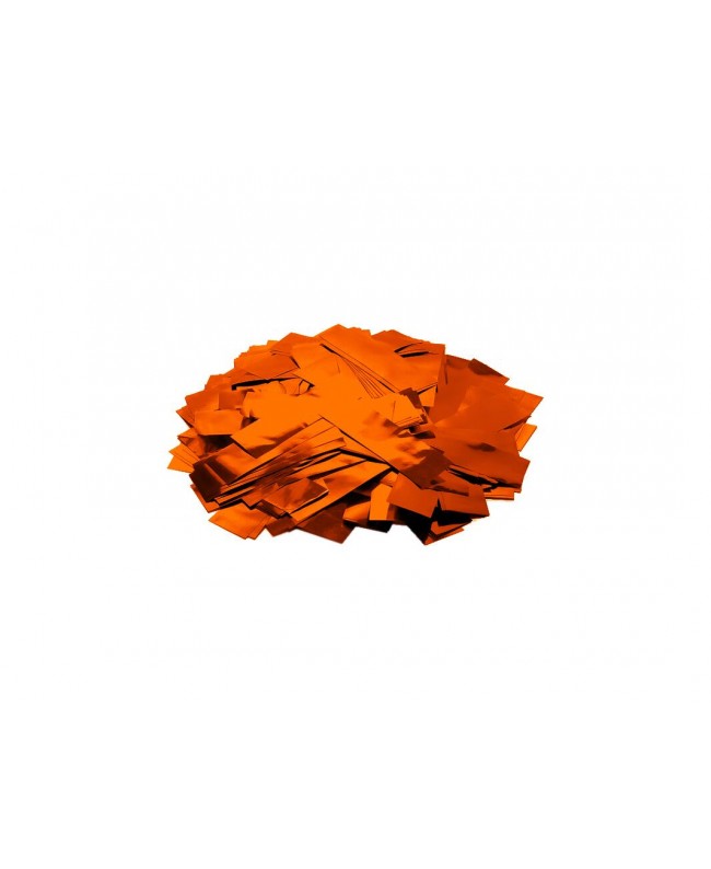 Tcm Fx Metallic Konfetti rechteckig 55x18mm, orange, 1kg Konfetti-Shooter