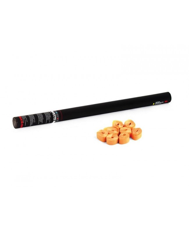 Tcm Fx Handheld Streamer Cannon 80cm, orange Confetti Shooter