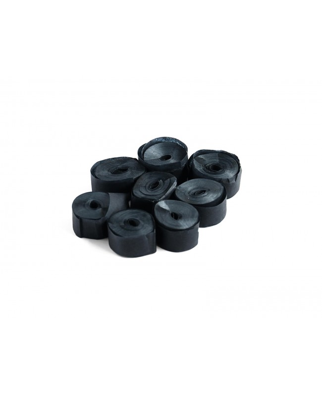 Tcm Fx Slowfall Streamers 5mx0.85cm, black, 100x Confetti Shooter