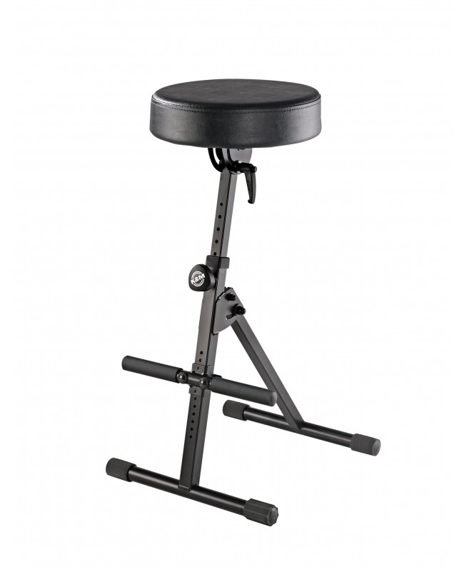 K&M 14061 Pneumatic stool black imitation leather Stools