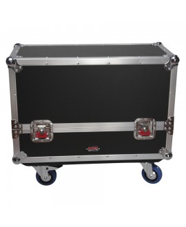 Gator Cases G-TOUR SPKR-2K8 Flight Case coppia di speaker QSC K8 Case per altoparlanti