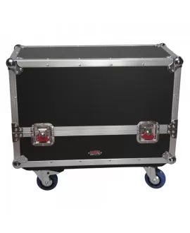 Gator Cases G-TOUR SPKR-2K8 Flight Case coppia di speaker QSC K8 Case per altoparlanti