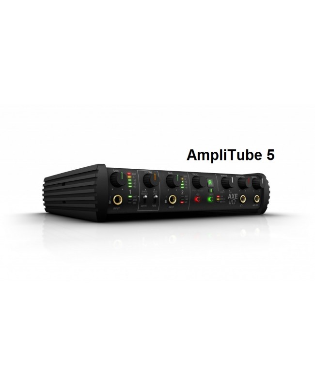 IK Multimedia AXE I/O + AmpliTube 5 MAX und Tone X MAX USB Audio Interface