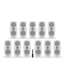 IK Multimedia iLoud MTM MKII IMMERSIVE BUNDLE 11 WHITE Active Nearfield Monitors