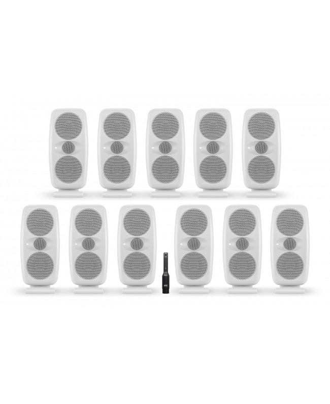 IK Multimedia iLoud MTM MKII IMMERSIVE BUNDLE 11 WHITE Monitor attivi Nearfield
