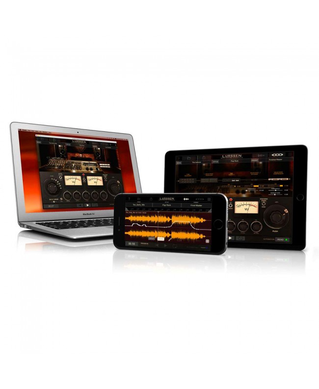 IK Multimedia Lurssen Mastering Console -app per iPhone/iPad e Mac/PC Software Mastering / Editor