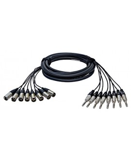 Alva Multi-core 8 TRS - 8 XLR M 5m Balanced analog Looms