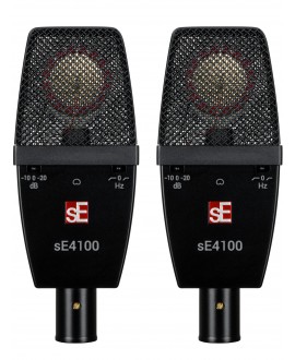 SE Electronics sE 4100 (P) LDC Cardioid Matched Pair Large Diaphragm Microphones