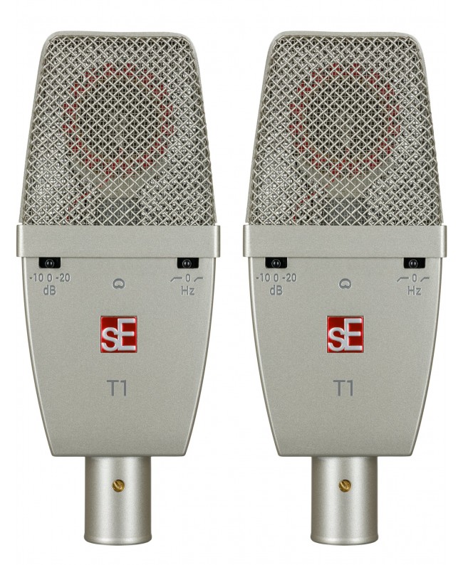 SE Electronics T1 (P) LDC Titanium Matched Pair Microfoni a condensatore diaframma largo