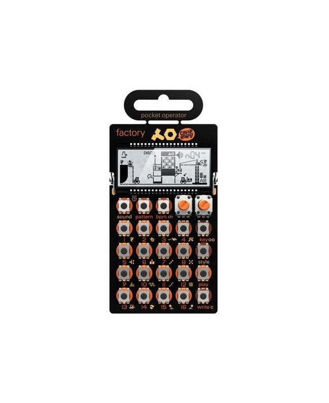 Teenage Engineering PO-16 Fabrik Taschen