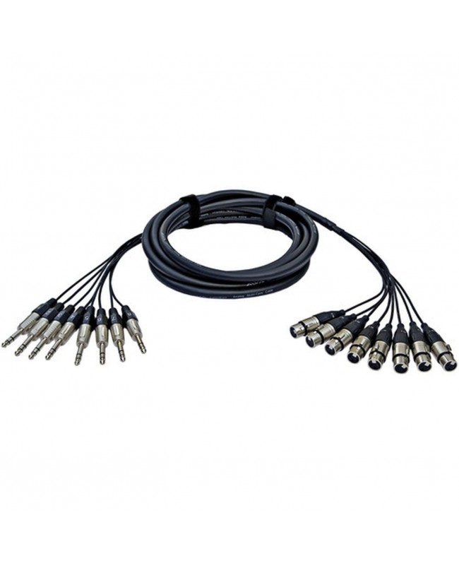 Alva Multi-core 8 XLR F - 8 TRS 6.3mm 5m