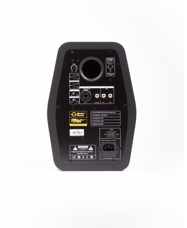Monkey Banana Turbo 5 Black Monitor attivi Nearfield