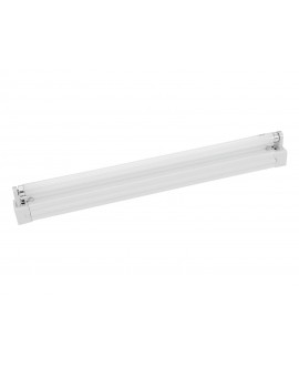 Eurolite Fassung mit Leuchtstoffröhre 60cm 18-20W Schwarzlicht