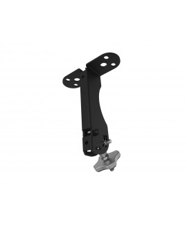 Intusonic SUSP-M6-B Supporto per diffusori M6 nero Supporti a muro