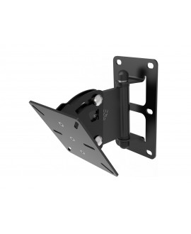 Intusonic VESA75-100PRO-B Supporto per altoparlanti nero Supporti a muro