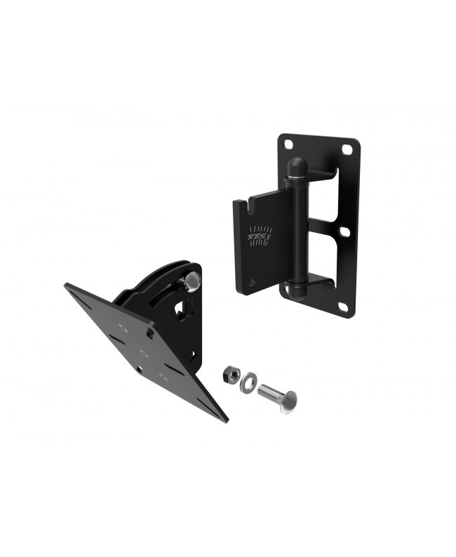 Intusonic VESA75-100PRO-B Lautsprecherhalterung schwarz Wandhalterungen