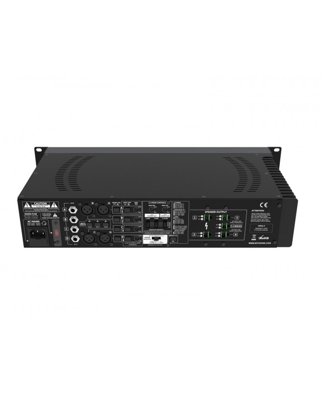 Intusonic Amplificatore 4SDL160 in classe D 4x150W Amplificatori