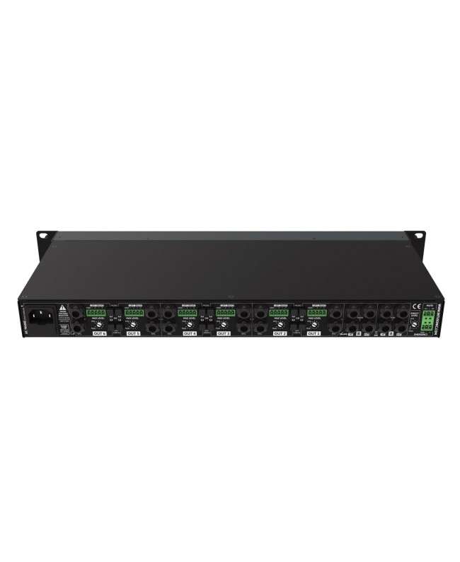 Intusonic DLA26 Zonen-Verteiler 2-IN-6 Installationsmixer