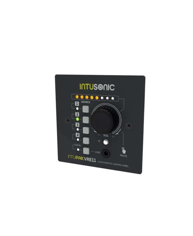 Intusonic VRE11 Fernbedienungspanel Zubehör für PA-Installationen