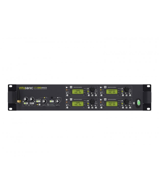 Intusonic HMA74 4-Zonen Audio Router Installationsmixer
