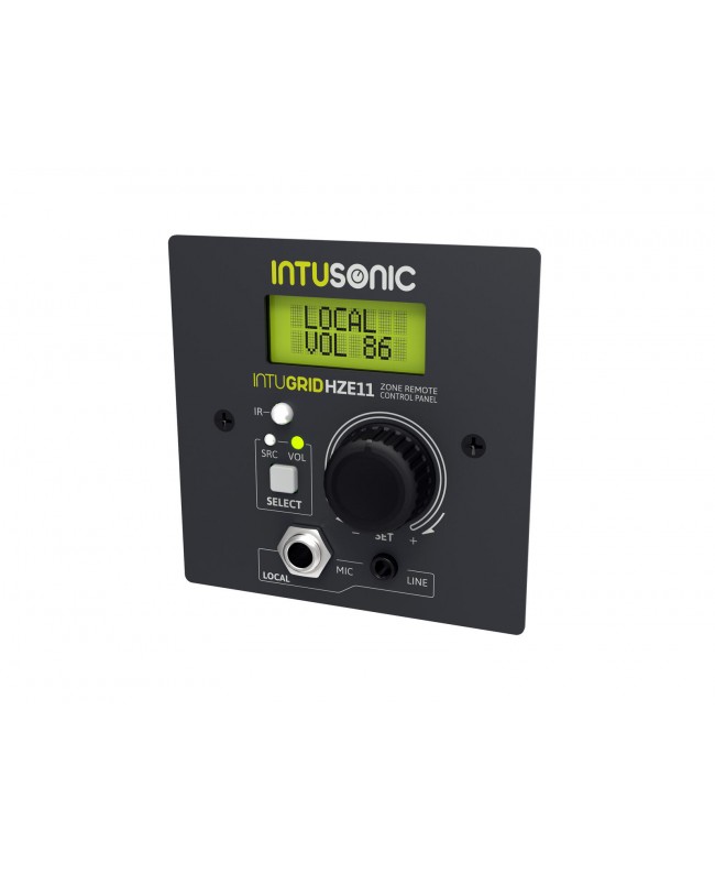 Intusonic HZE11 Zonen Fernbedienungspanel Zubehör für PA-Installationen