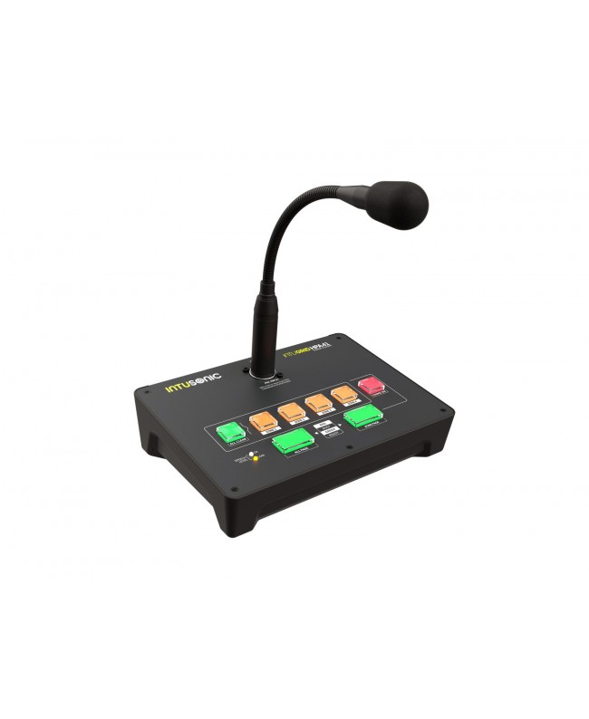 Intusonic HPA41 4-Zonen Sprechstelle Schwanenhalsmikrofone