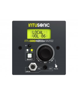 Intusonic HZE11+ Zonen Fernbedienungspanel Zubehör für PA-Installationen