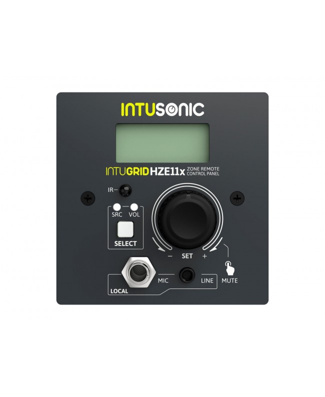 Intusonic Pannello di controllo remoto di zona HZE11+ Accessori installazione PA