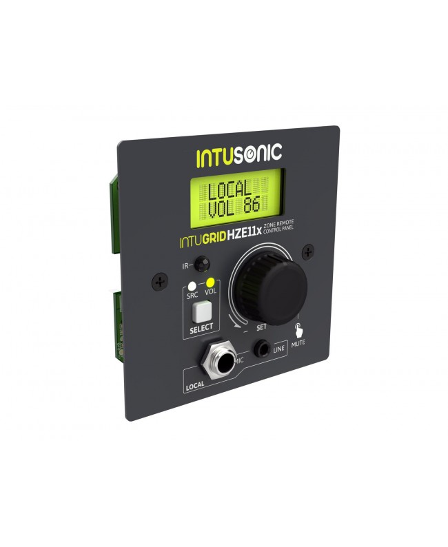 Intusonic HZE11+ Zone Remote Control Panel Accessories for PA-Installation