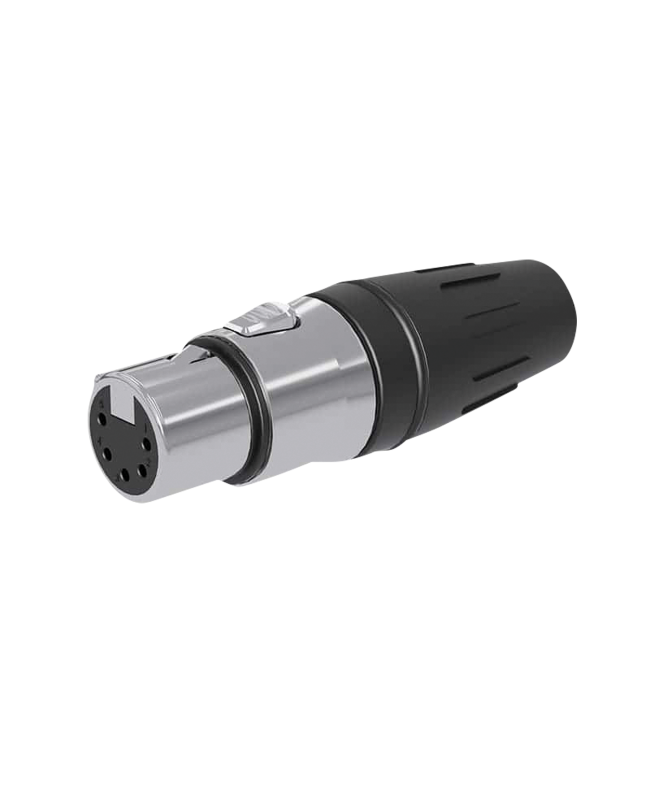 Seetronic XLR 5P Stecker - weiblich 5-Pin XLR Kabelsteckverbinder