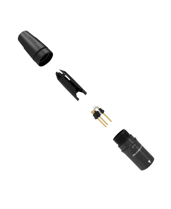 Seetronic XLR 3P Connector - male XLR Cable Connectors
