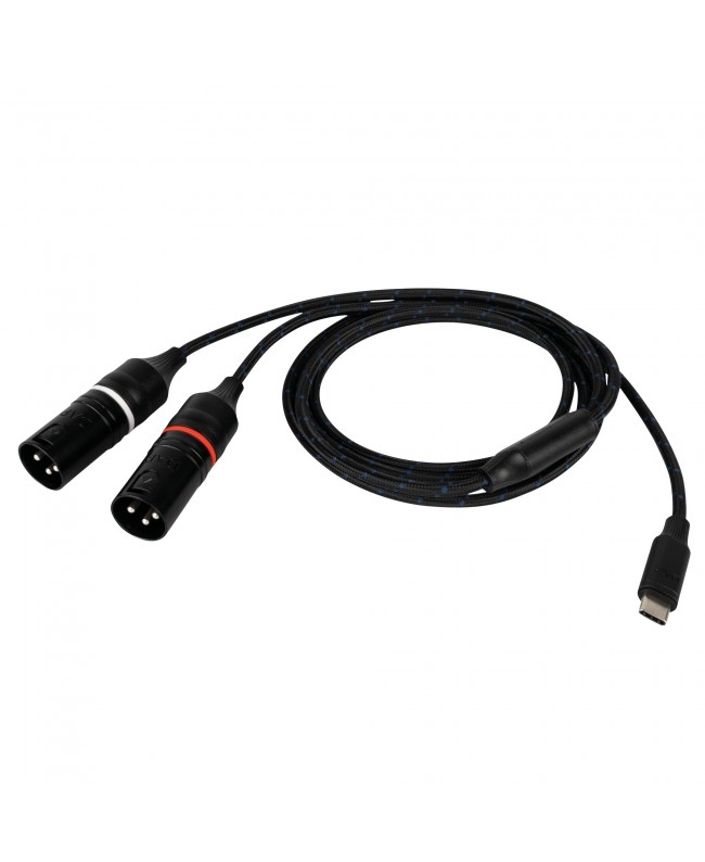 DAP FL115 - USB-C to 2 Galvanically Isolated XLR/M 3P 1.5 m Home