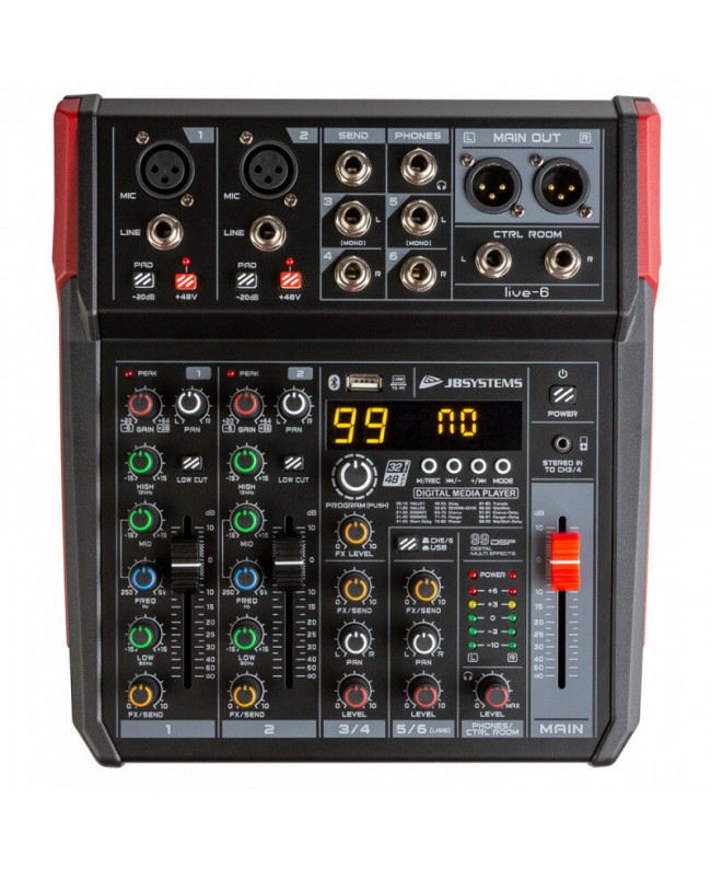 JB Systems LIVE-6 Home