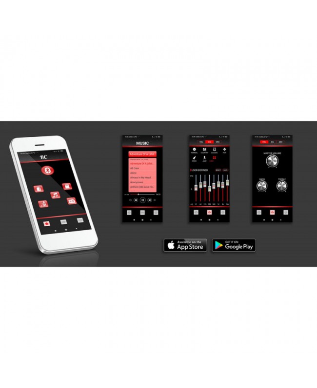 JB Systems PPA-122 Aktive Lautsprecher